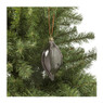 Kerstbal druppel - paars