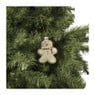 Kersthanger koekman - diverse varianten - 33.5x32.5x3 cm