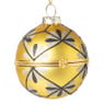 Kerstbal faberge - goud -ø6 cm 