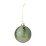 Kerstbal - blad - ø8 cm