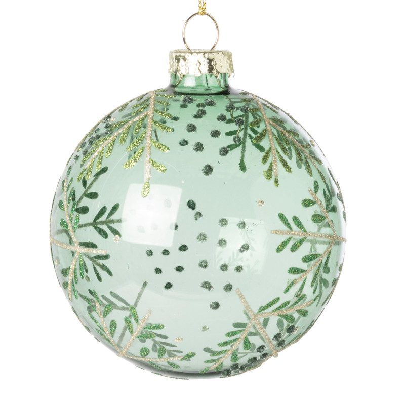 Kerstbal - takjes - ø8 cm