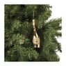Kersthanger champagne - diverse varianten - ø4.5x15.5 cm