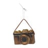 Kersthanger camera - glas - 5.2x7.8x3.8 cm