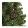 Kersthanger camera - glas - 5.2x7.8x3.8 cm