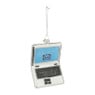 Kersthanger laptop - glas - 11.5x8.2x3 cm