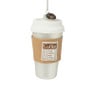 Kersthanger coffee to go - glas - ø5x10 cm