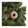 Kersthanger donut - diverse varianten - 9.3x9x3.5 cm