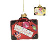 Kersthanger koffer - diverse varianten - 7x8x3 cm