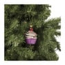 Kersthanger cupcake - diverse varianten - ø7x10 cm