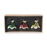 Kersthanger mini auto - set van 3 - 5 cm