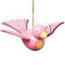 Kersthanger houten vogel - diverse varianten - 6x16x12 cm