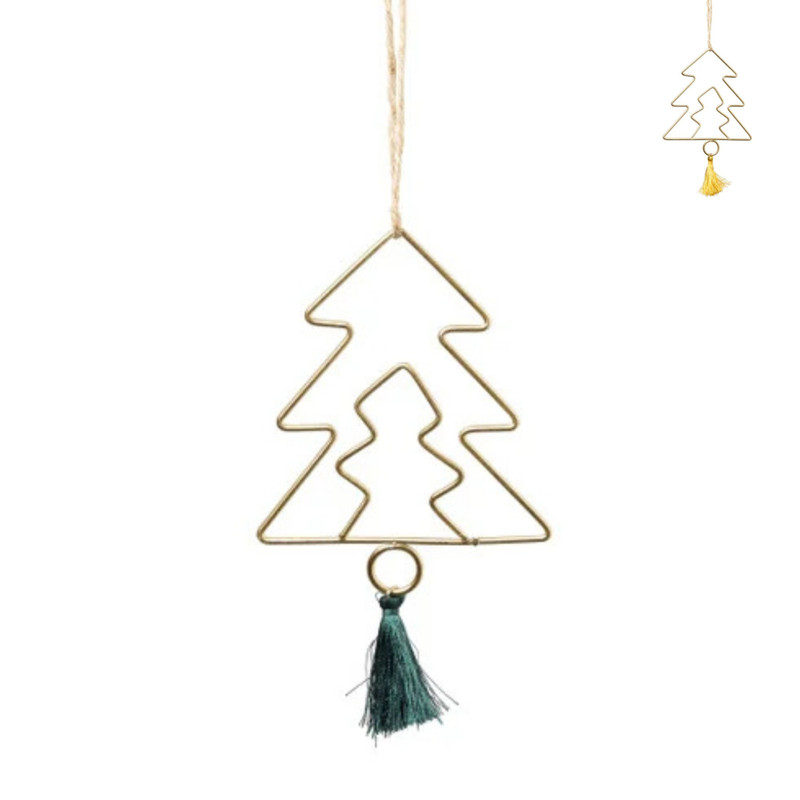 Kersthanger kerstboom - diverse varianten 