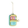 Kersthanger sardines - multikleur - 11x8x3.5 cm