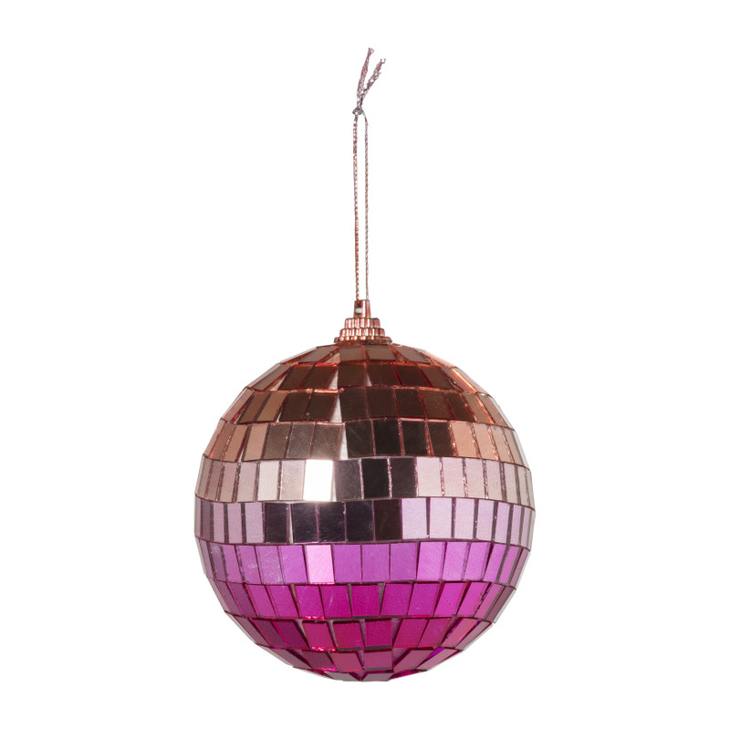 Discobal - oranje/roze - ø8 cm