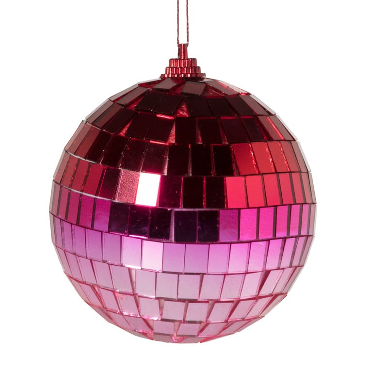 Discobal - roze/rood - ø8 cm