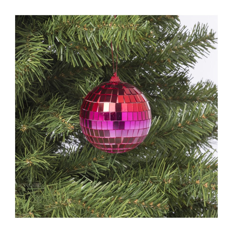 Discobal - roze/rood - ø8 cm