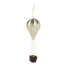 Kersthanger luchtballon - glas - diverse varianten - ø7x20 cm