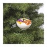 Kersthanger pokebowl - glas - ø8.2x6.5 cm