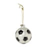 Kersthanger voetbal - glas - ø6.3 cm