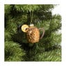 Kersthanger Moscow Mule - goudkleurig - 8.5x7.2x5.5 cm