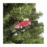 Kersthanger cabrio - glas - 4.3x11.9x4.7 cm