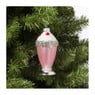 Kersthanger sorbet - glas - 13.1x6.1x6 cm