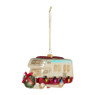 Kersthanger camper - glas - 6.7x12.5x4 cm