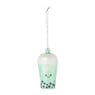 Kersthanger bubble tea - glas - ø5x9.5 cm