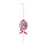 Kersthanger lolly - glas - 19.9x8.2x3.8 cm