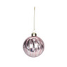 Kerstbal glas - diverse varianten - ø8 cm