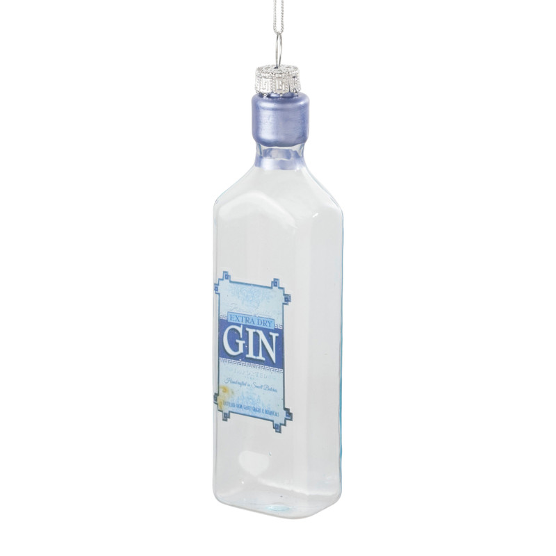 Kersthanger gin - glas - 14.2x3.7x2.8 cm