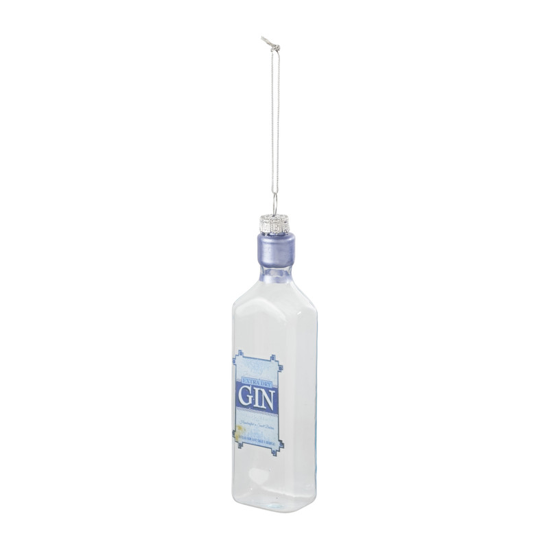 Kersthanger gin - glas - 14.2x3.7x2.8 cm