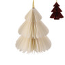 Kersthanger boom - papier - ø8 cm