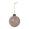 Kerstbal frozen - bruin