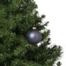 Kerstbal cirkels stipjes - bruin