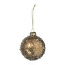Kerstbal shiny - goudkleurig