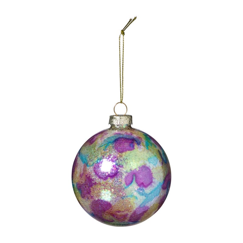 Kerstbal bleeding - multikleur