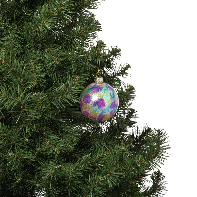 Kerstbal bleeding - multikleur