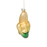 Kersthanger banaan - geel - 12x6.5x5.5 cm