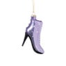 Kersthanger hak - roze - 10.2x9x3.3 cm