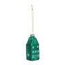 Kersthanger huisjes - multikleur - diverse varianten - 9.5x3.5x3.5 cm