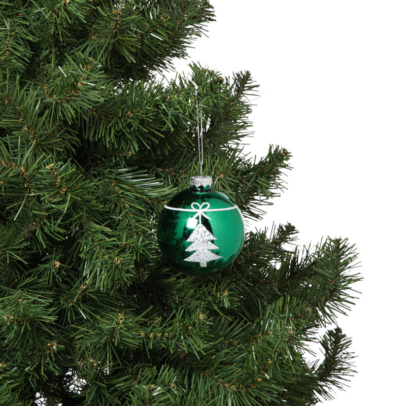 Kerstbal boom - rood - diverse varianten
