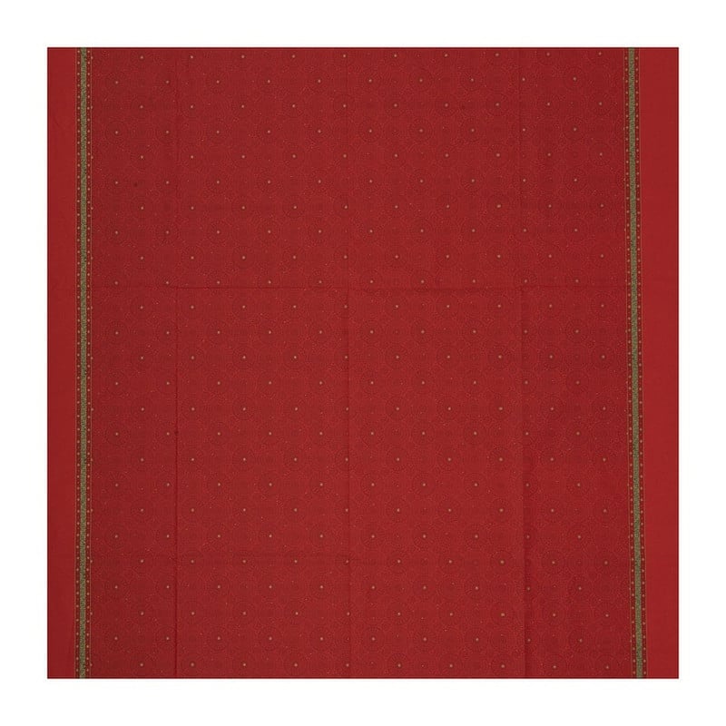 Tafelkleed festive charme - 138x220 cm - rood