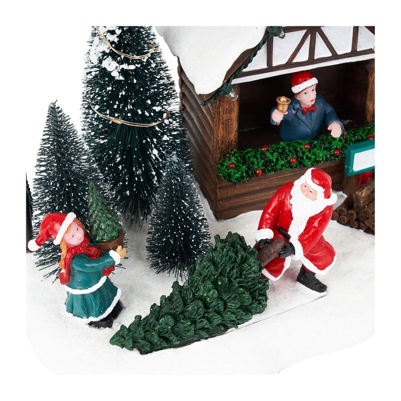Kerstdorp shop - 20x13x15 cm 