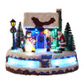 Kerstdorp Santa - bewegend - 22x18x17 cm 