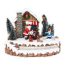 Kerstdorp bewegend - 22x18x17 cm