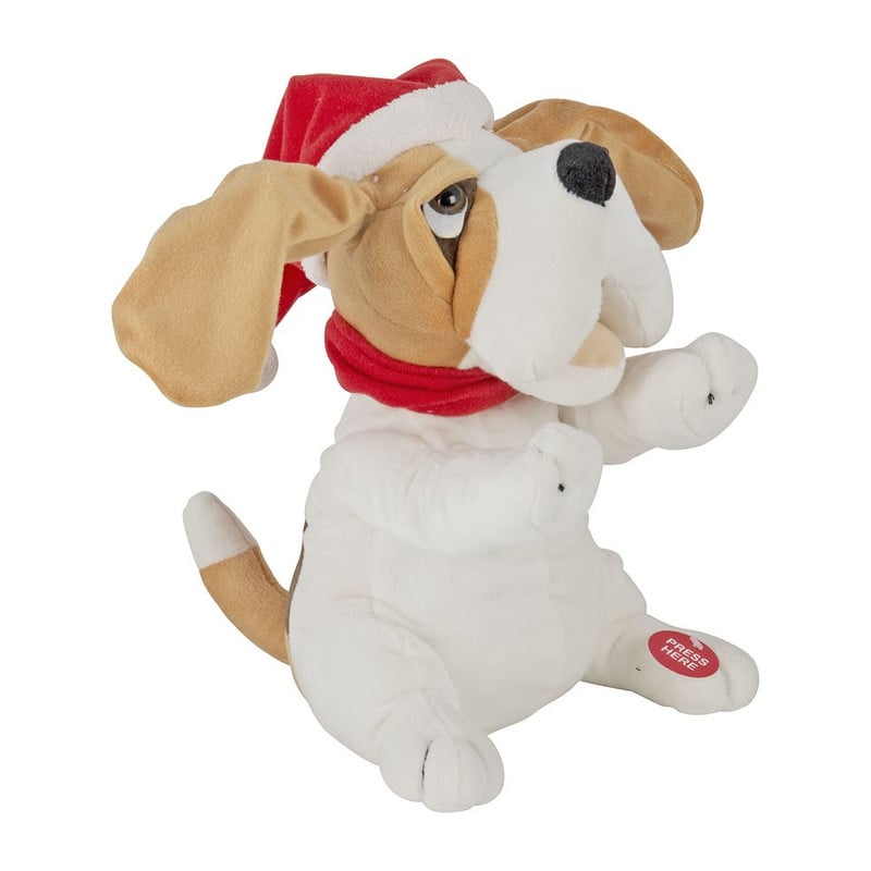 Hond met muziek - 30 cm