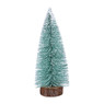 Kerstboom mint met sneeuwtips - M