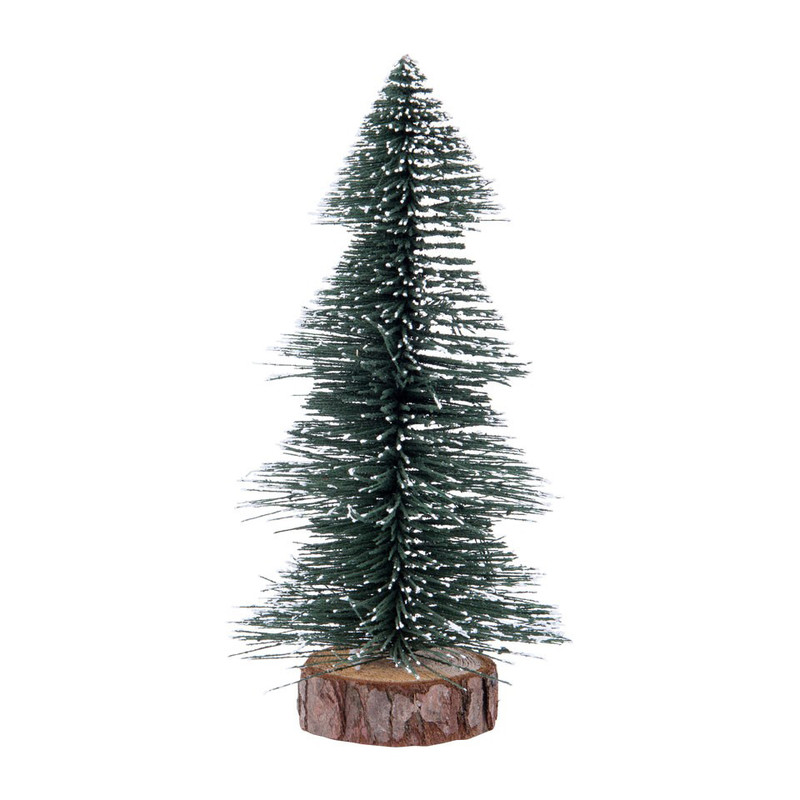 Kerstboom met sneeuwtips - M