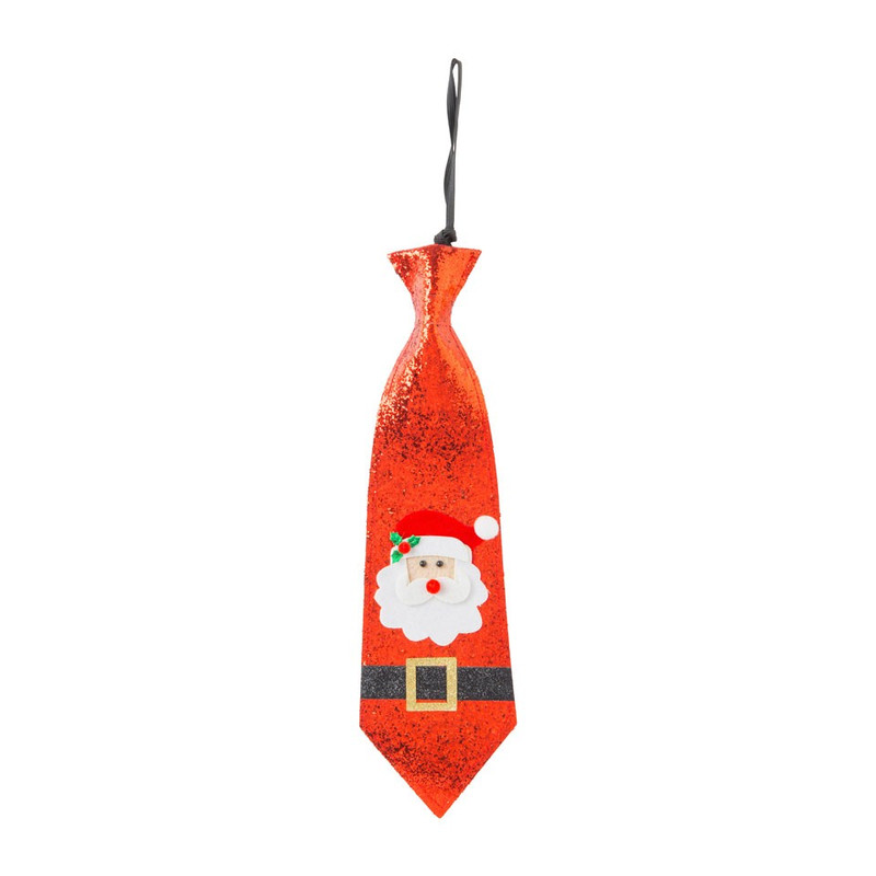 Stropdas kerst - kerstman 